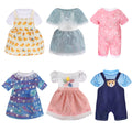 6-Piece Doll Clothes Set for 12-Inch Dolls - 4 Dresses & 2 Jumpsuits, Princess Costumes, YAYYAY