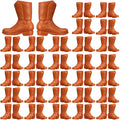 60 Mini Resin Cowboy Boot Figurines – Cupcake Toppers Western Halloween Decor by Vercraft