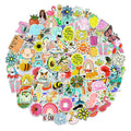600 Pcs Water Bottle Stickers for Kids, Cute Vinyl Waterproof Laptop Sticker Pack – No Duplicates, Reusable