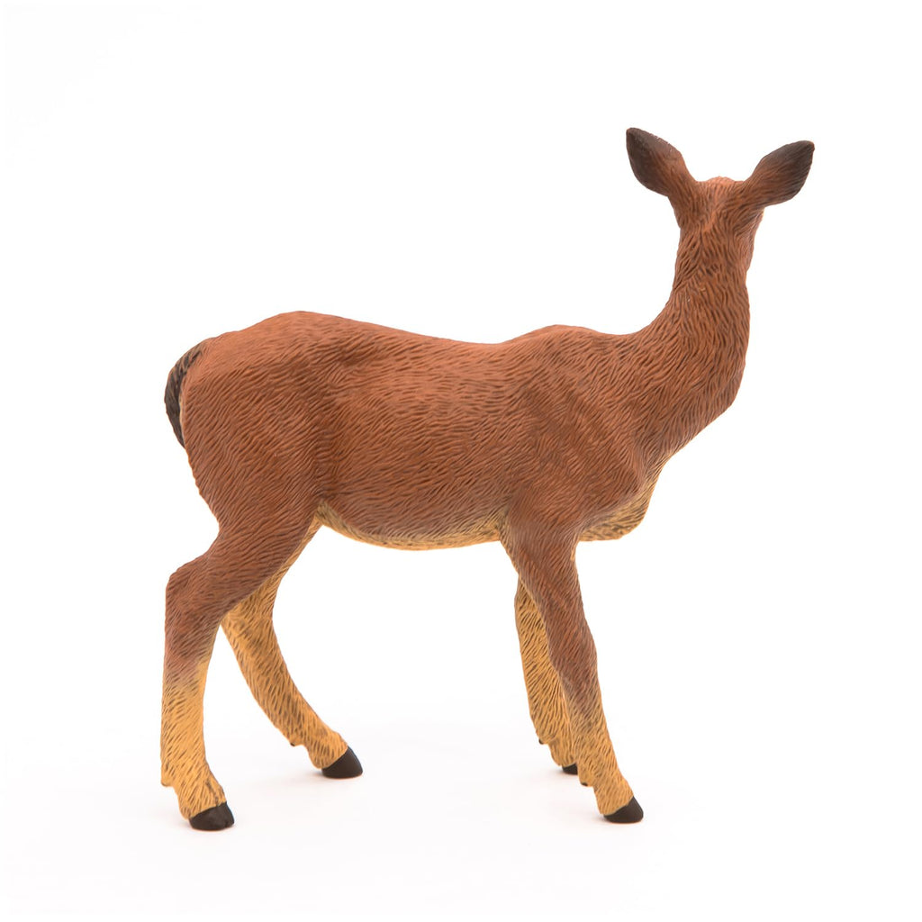 Papo Doe Figure – Realistic Deer Toy for Imaginative Play | Durable Collectible