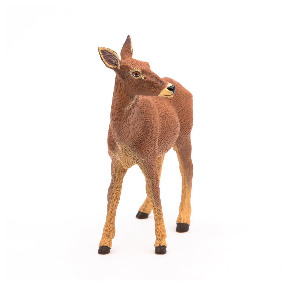 Papo Doe Figure – Realistic Deer Toy for Imaginative Play | Durable Collectible