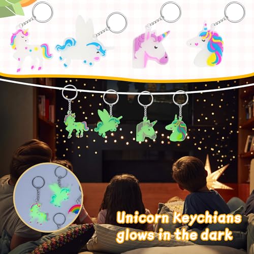 65 Large-Sized Keychain Charms for Kids Party Favors – Assorted Themes Like Video Game, Animal, Mermaid & More – Soft Rubber, BPA Free, Goodie Bag Fillers