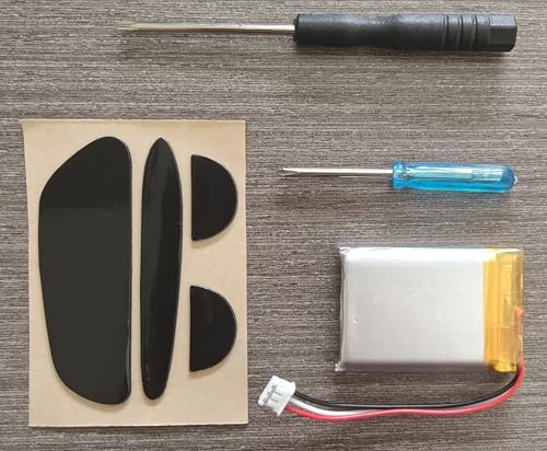 680mAh Ni-MH Replacement Battery for Logitech MX Master 1/2/2s Wireless Mouse with Mouse Feet and Tools