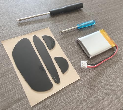 680mAh Ni-MH Replacement Battery for Logitech MX Master 1/2/2s Wireless Mouse with Mouse Feet and Tools
