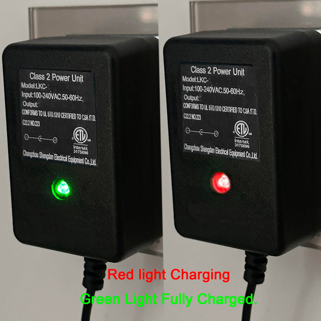 6V 1A Ride-On Car Battery Charger for Kidzone Flybar – 6ft Cable ETL Certified