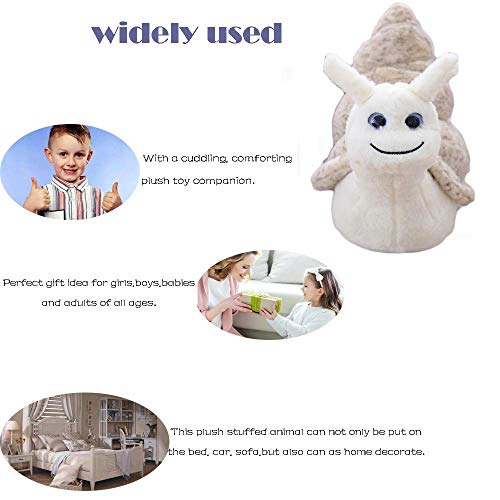 7-Inch Plush Snail Stuffed Animal – Soft Snail Toy for Kids and Decoration