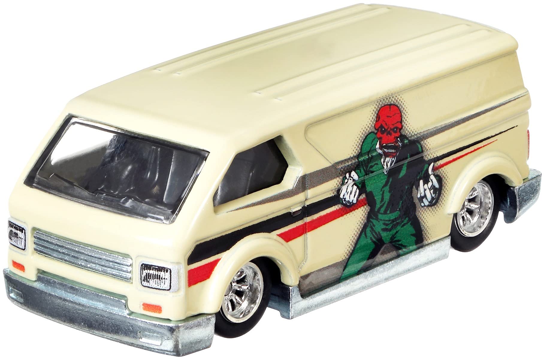 Hot Wheels Premium 1:64 MBK Van Die-Cast Car – Metal/Metal Chassis, Real Riders Tires, Pop Culture Deco