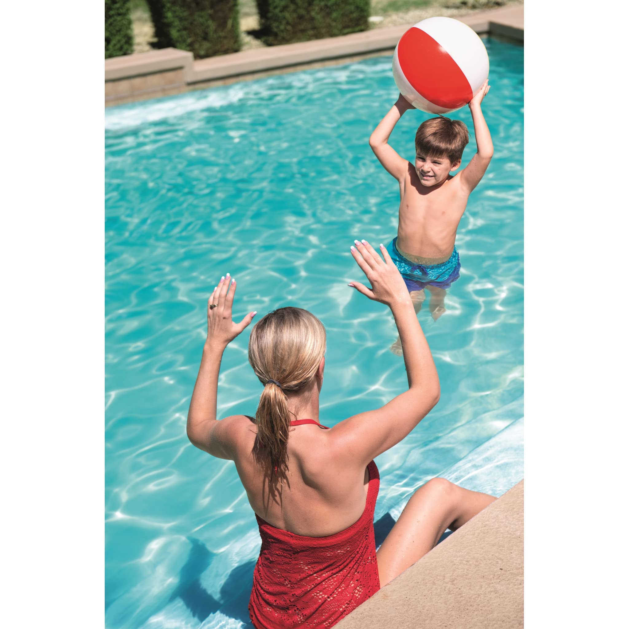 The Quintessential Summer Inflatable: Bestway 41cm Panel Beach Ball