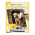 Royal Langnickel Junior Paint By Number Kit: Labrador Puppy - Easy Acrylic Painting Set for Kids 8+