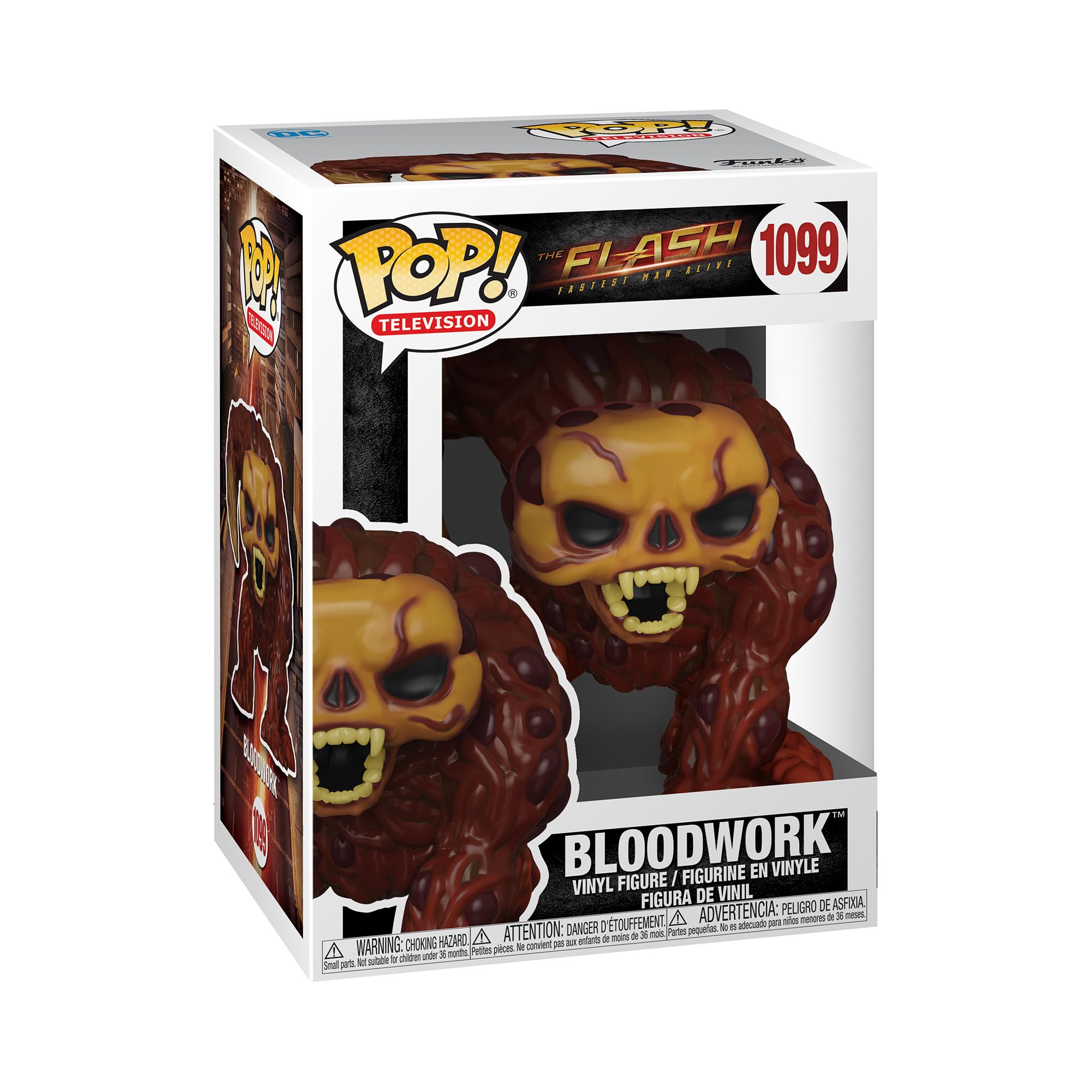 Funko Pop! Heroes: The Flash – Bloodwork Vinyl Figure, 3.75” DC Collectible