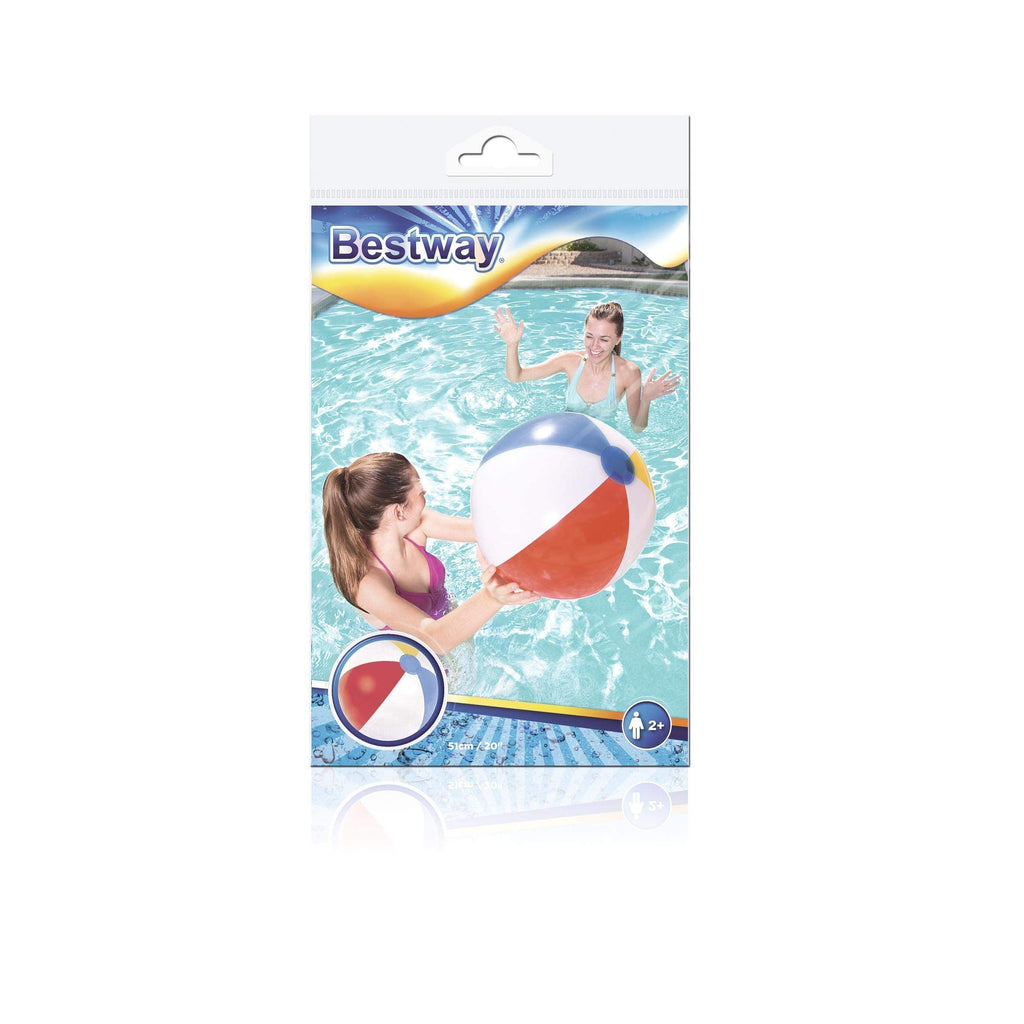 The Quintessential Summer Inflatable: Bestway 41cm Panel Beach Ball