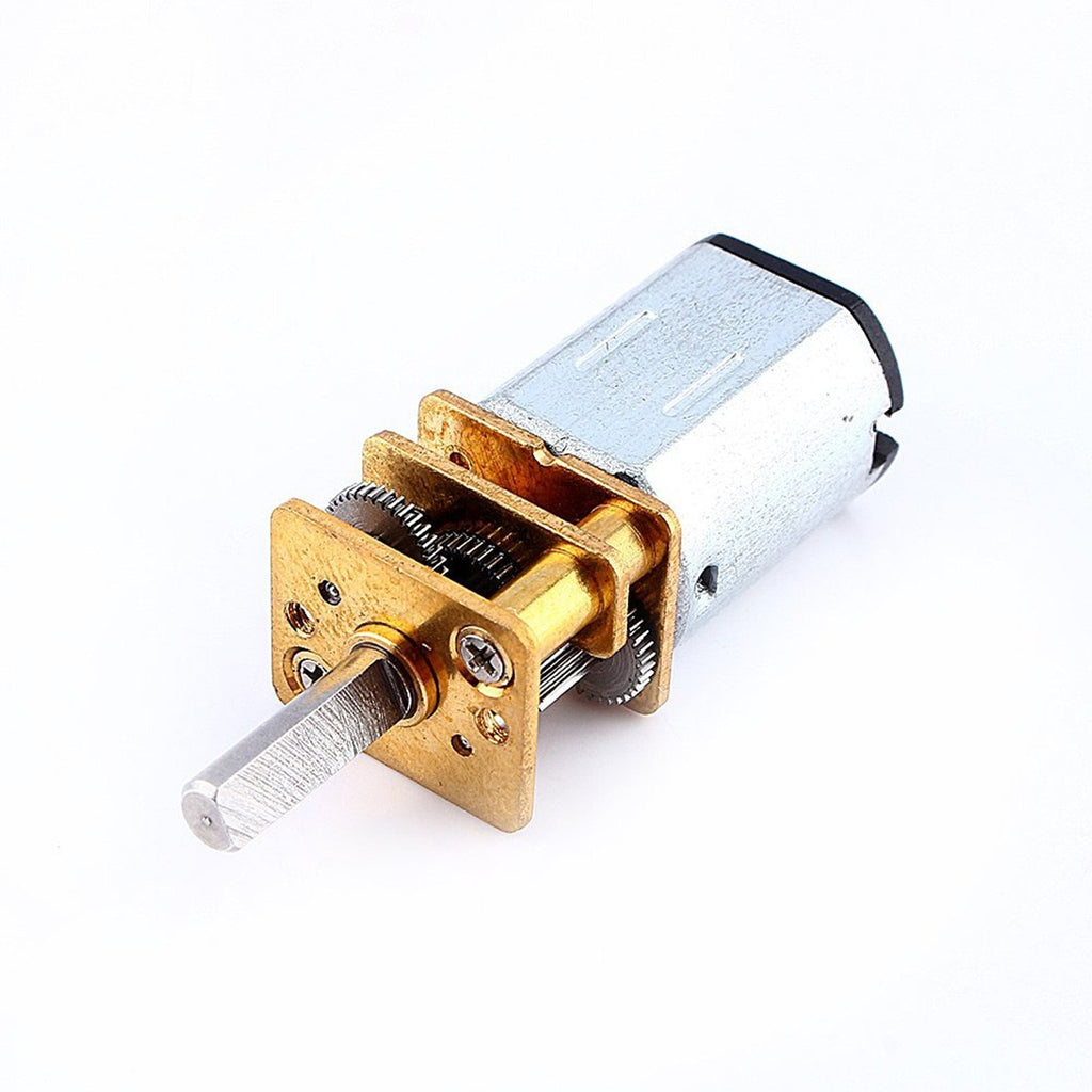 Yosoo N20 Micro Metal Gear Motor – 6V/12V DC 150RPM Reduction Drive for DIY Robots & RC Cars