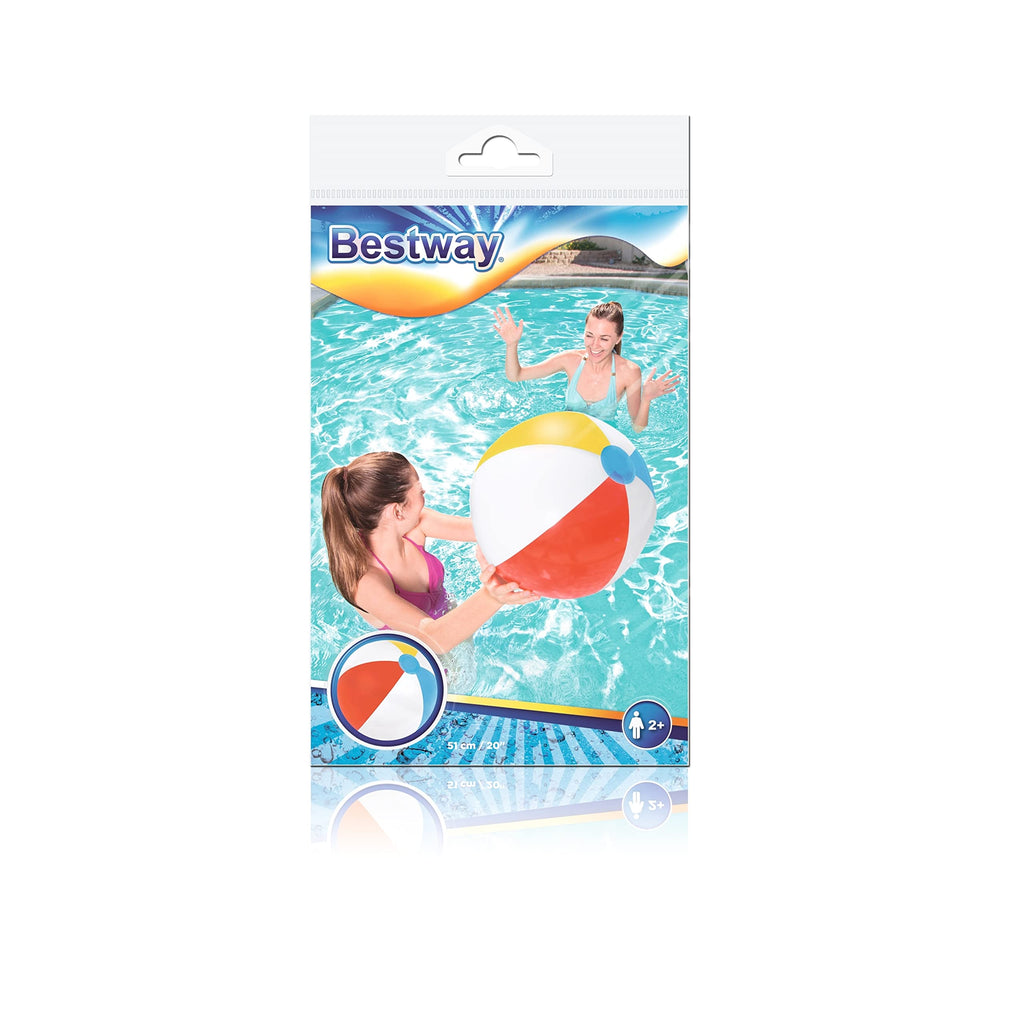 The Quintessential Summer Inflatable: Bestway 41cm Panel Beach Ball