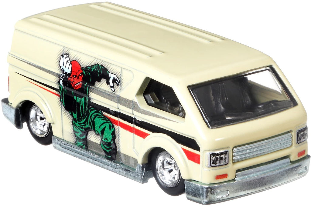 Hot Wheels Premium 1:64 MBK Van Die-Cast Car – Metal/Metal Chassis, Real Riders Tires, Pop Culture Deco