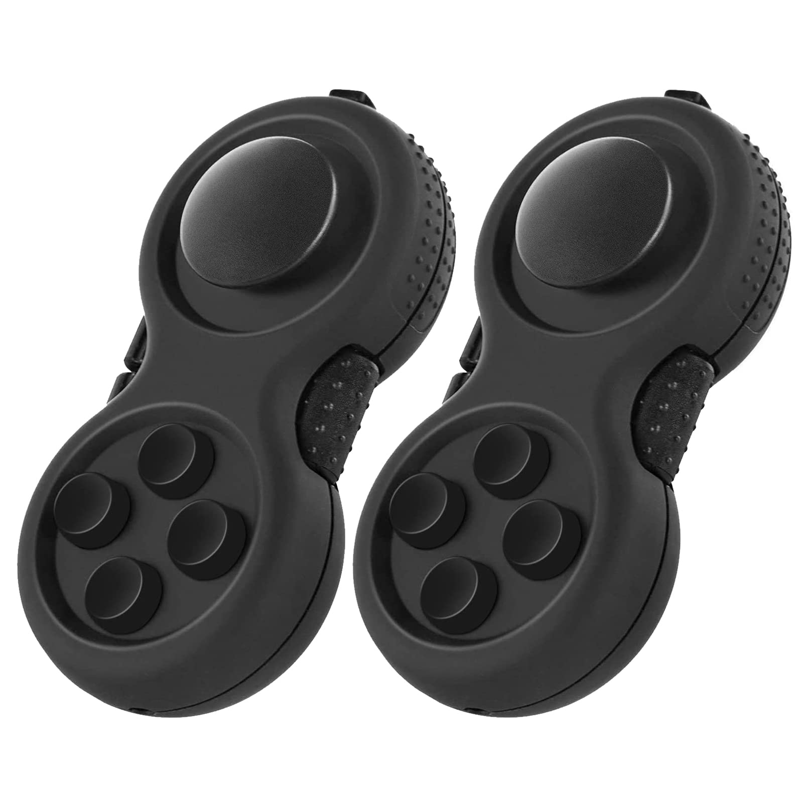8-Function Fidget Toy Shaped Like a Classic Controller with Lanyard – Stress Relief and Focus Aid