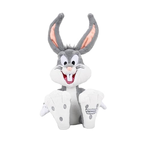 8-Inch Bugs Bunny Plush – Super-Soft Looney Tunes Official Licensed Toy by Jazwares