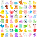 80 Luminous Mini Resin Animals – Unique Glow in the Dark Figurines for Fairy Gardens, Dollhouses & Party Favors