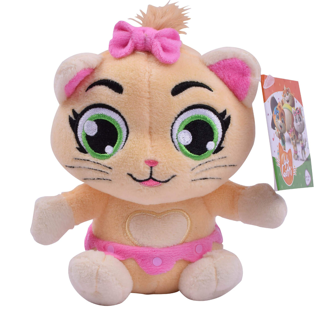 Bandai Namco 44 Cats Pilou Plush – 5" Cuddly Cat Stuffed Animal