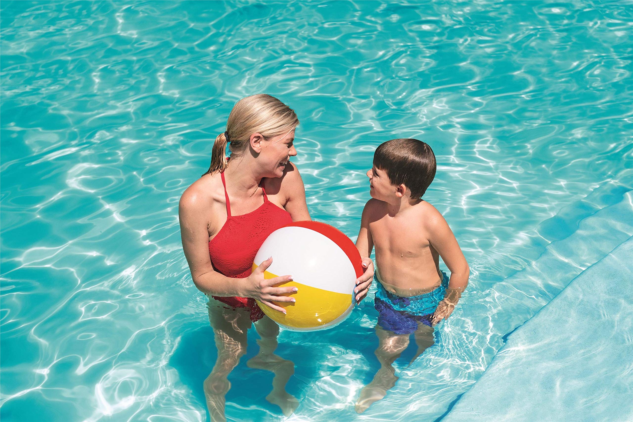 The Quintessential Summer Inflatable: Bestway 41cm Panel Beach Ball