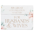 88 Great Conversation Starters for Husbands and Wives – Christian Card Game for Couples