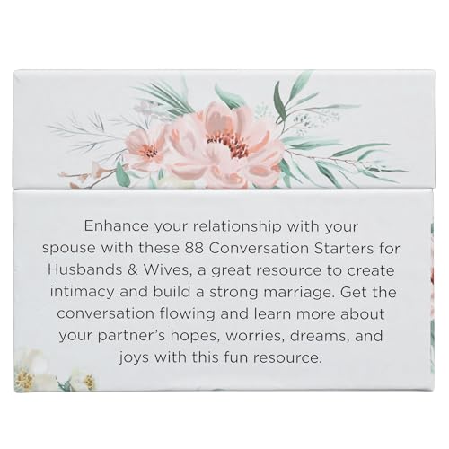 88 Great Conversation Starters for Husbands and Wives – Christian Card Game for Couples