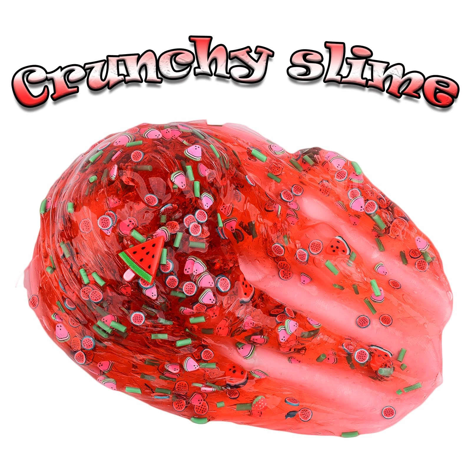 9 Pack Slime Kit with Jelly Cube and Butter Slime – Non-Sticky Stress Relief Toy with 9 Charms for Kids