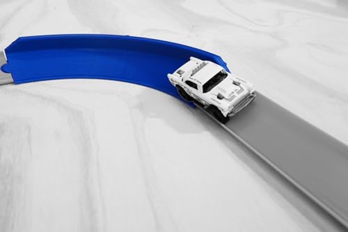 90 Degree Banked Curve Track for Hot Wheels – High-Speed Corner Replacement Piece