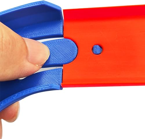 90 Degree Banked Turn Racetrack Connectors for Hot Wheels – 4 Pack (Blue)