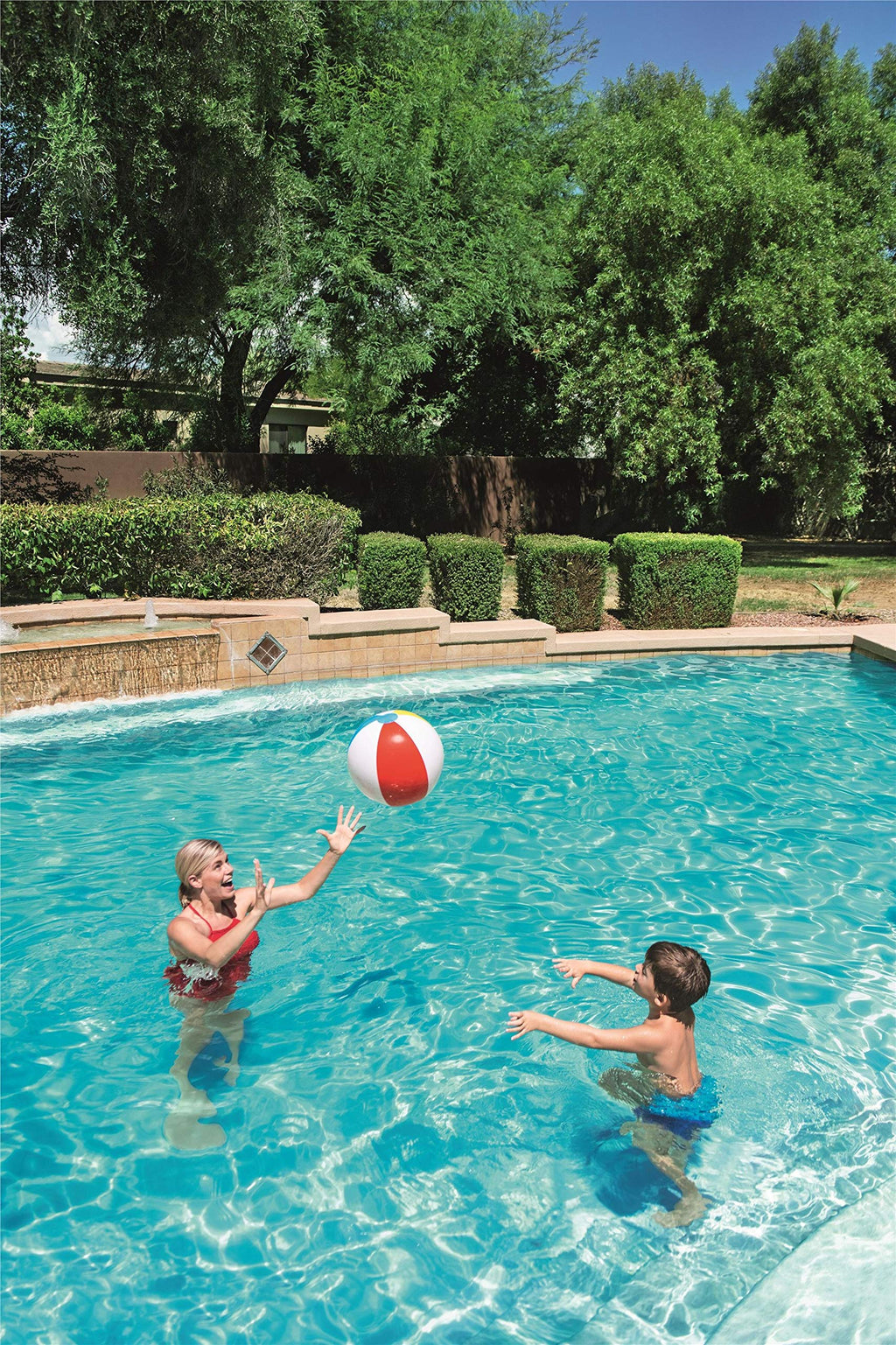 The Quintessential Summer Inflatable: Bestway 41cm Panel Beach Ball