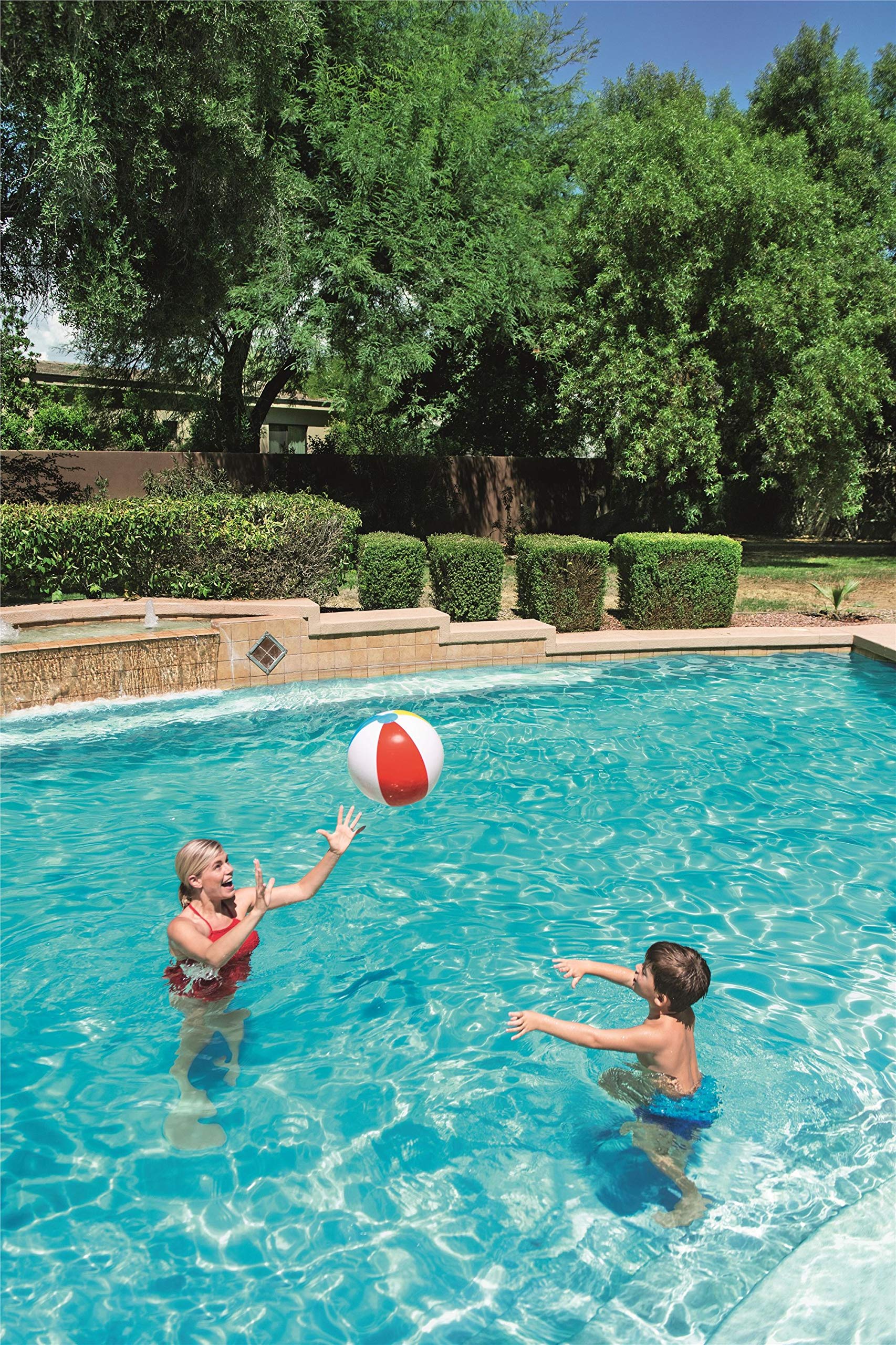 The Quintessential Summer Inflatable: Bestway 41cm Panel Beach Ball