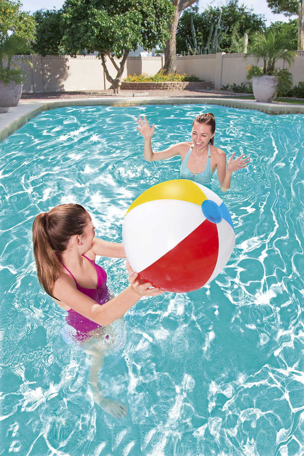 The Quintessential Summer Inflatable: Bestway 41cm Panel Beach Ball