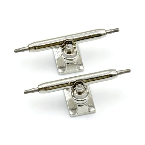 A1 Pro Fingerboard Trucks 34mm Chrome with Upgraded Base and Pivot Cup