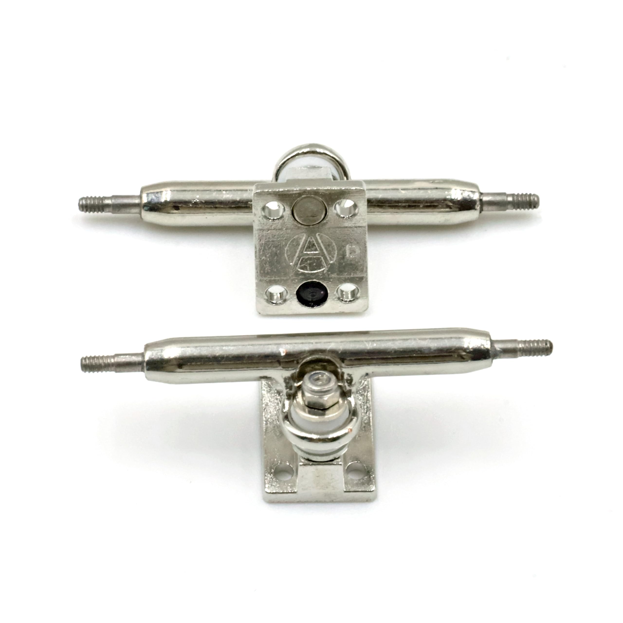 A1 Pro Fingerboard Trucks 34mm Chrome with Upgraded Base and Pivot Cup