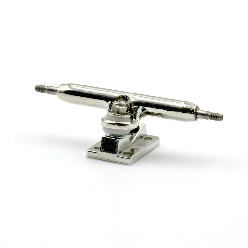 A1 Pro Fingerboard Trucks 34mm Chrome with Upgraded Base and Pivot Cup
