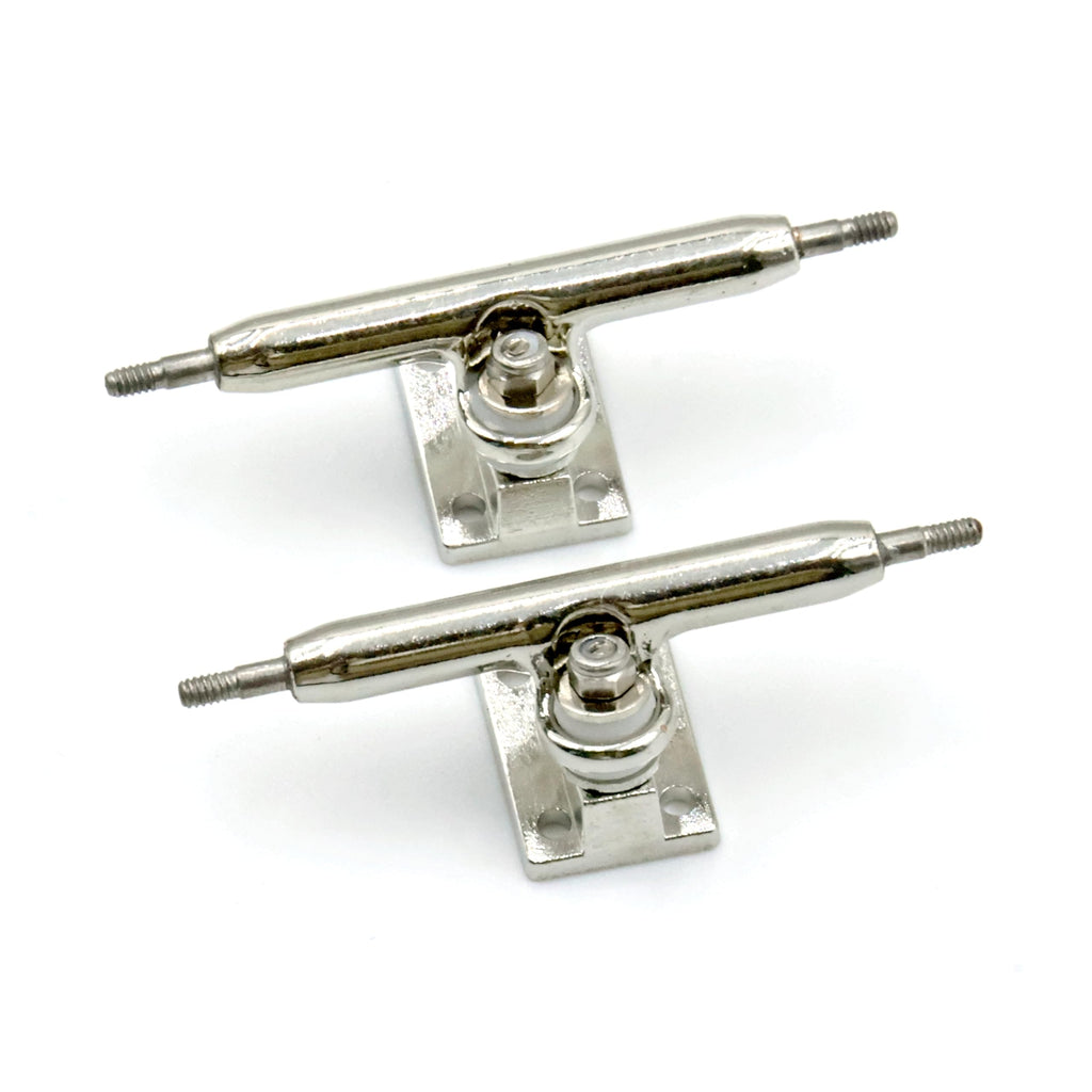 A1 Pro Fingerboard Trucks 34mm Chrome with Upgraded Base and Pivot Cup