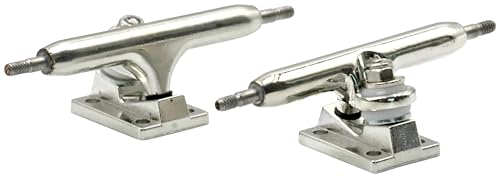 A1 Pro Fingerboard Trucks 34mm Chrome with Upgraded Base and Pivot Cup