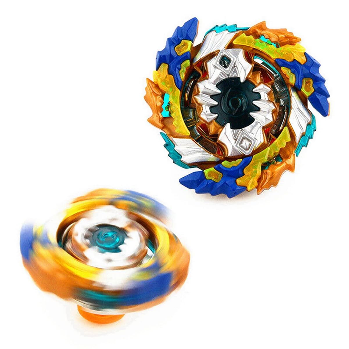 Absdcom B-122 Geist Fafnir Starter Pack - Spinning Top Battle Toy with Launcher for Kids 6-12