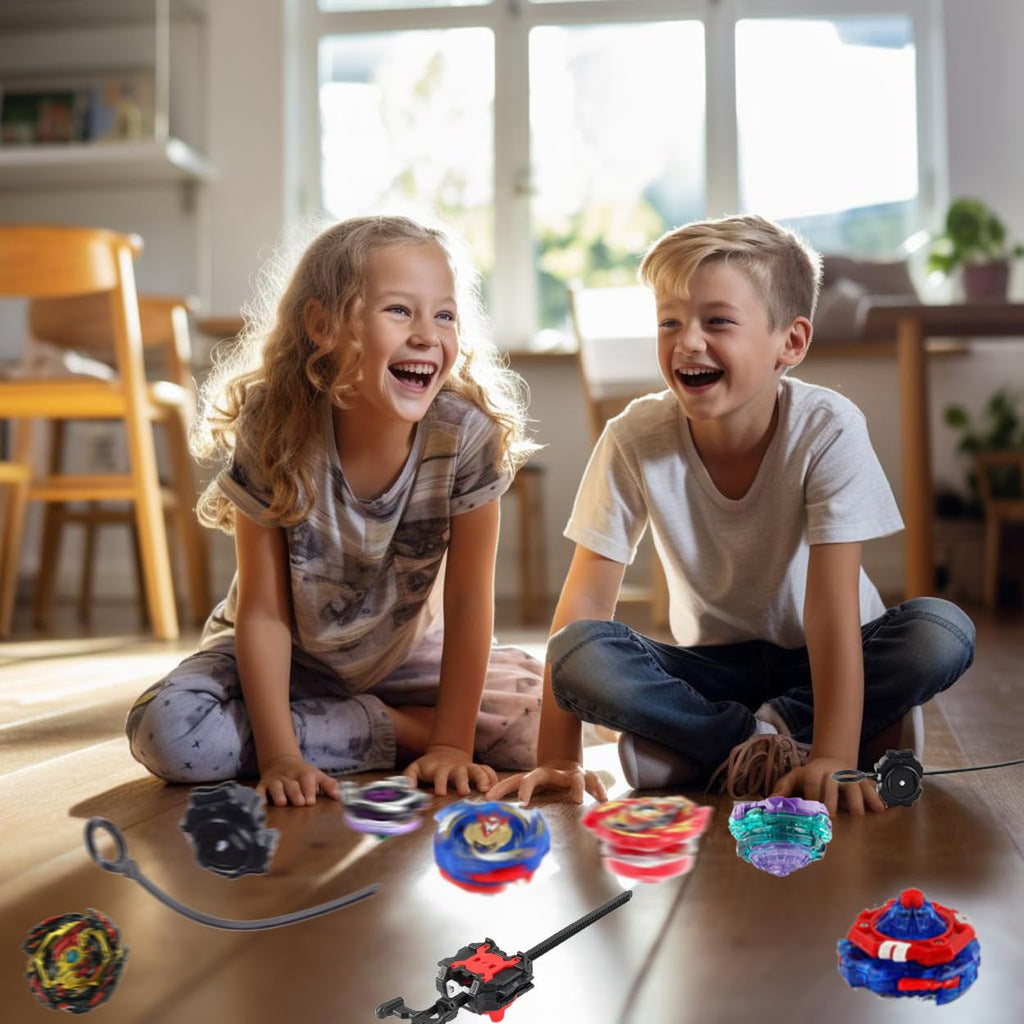 Absdcom B-145 Starter Venom Diabolos Battle Top Set with Launcher for Kids 6+