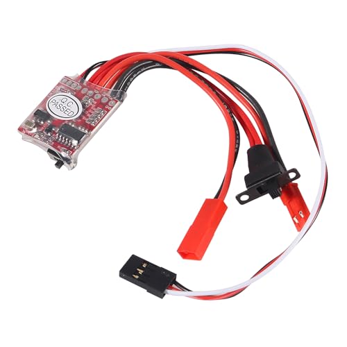 ACEIRMC Mini 20A Brushed ESC 2KHz Forward Reverse Brake for RC Car Boat Tank 5-Pack