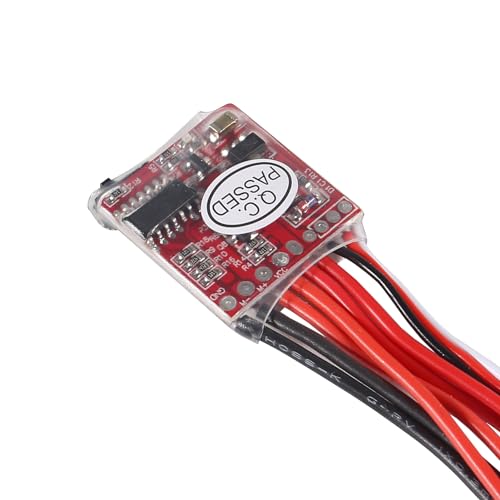ACEIRMC Mini 20A Brushed ESC 2KHz Forward Reverse Brake for RC Car Boat Tank 5-Pack
