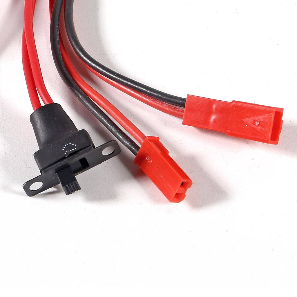 ACEIRMC Mini 20A Brushed ESC 2KHz Forward Reverse Brake for RC Car Boat Tank 5-Pack