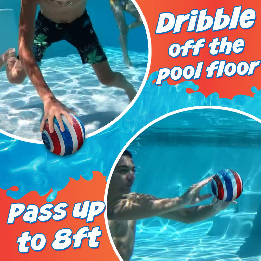 Activ Life Ultimate Pool Ball – 6-Inch Water-Fillable Underwater Ball for Pool Games, Beach Fun, and Family Play