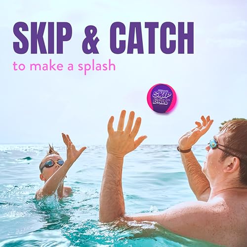 Activ Life Ultimate Water Skip Ball – Bouncing Beach Toy for Pool & Family Fun