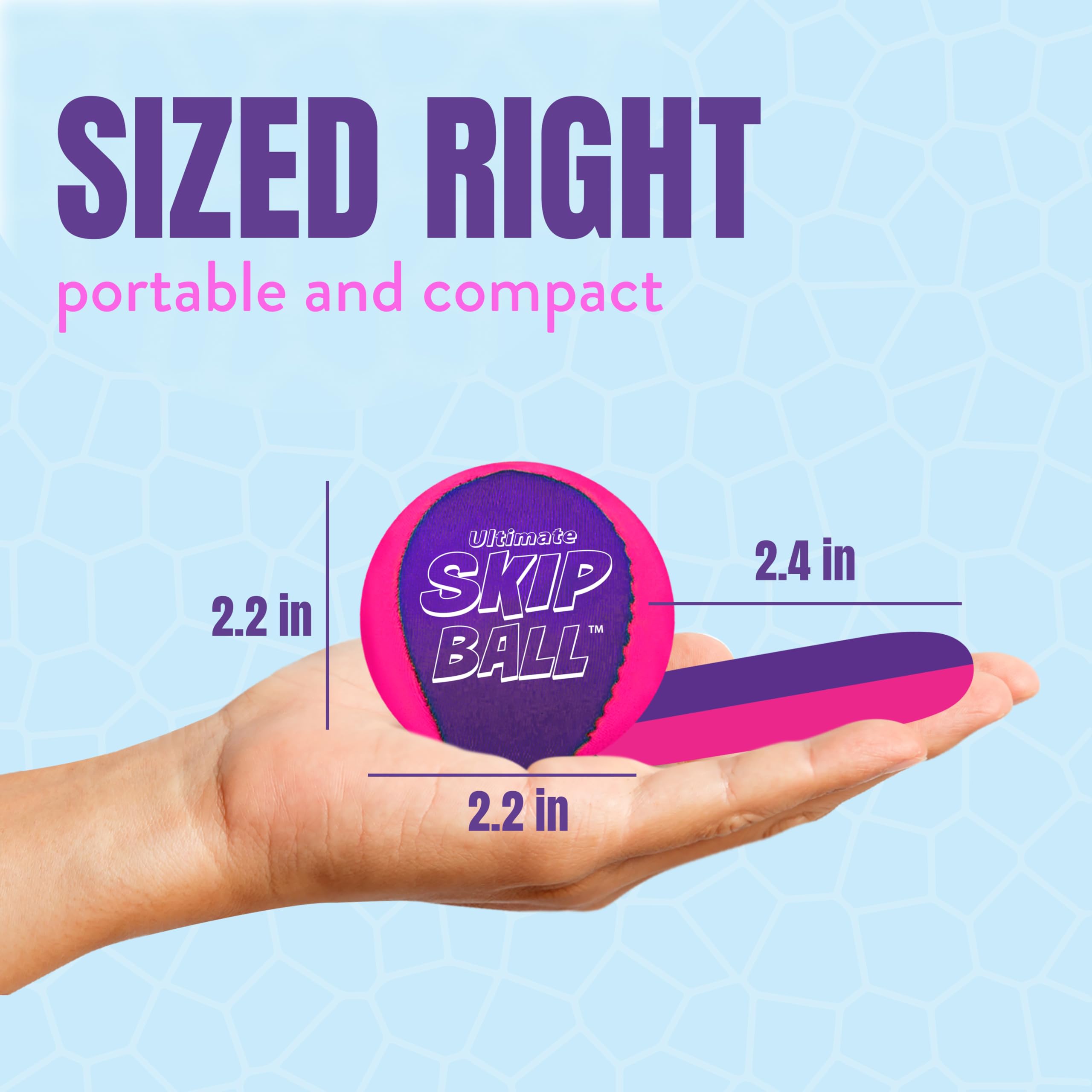 Activ Life Ultimate Water Skip Ball – Bouncing Beach Toy for Pool & Family Fun