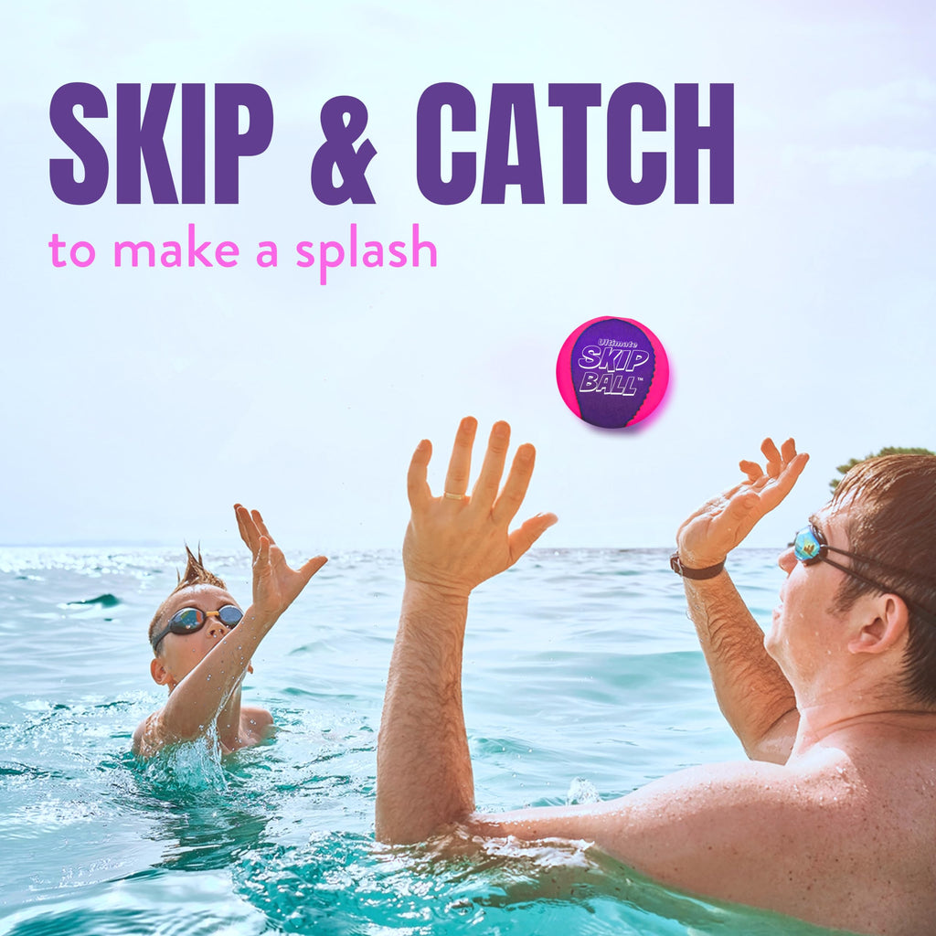 Activ Life Ultimate Water Skip Ball – Bouncing Beach Toy for Pool & Family Fun