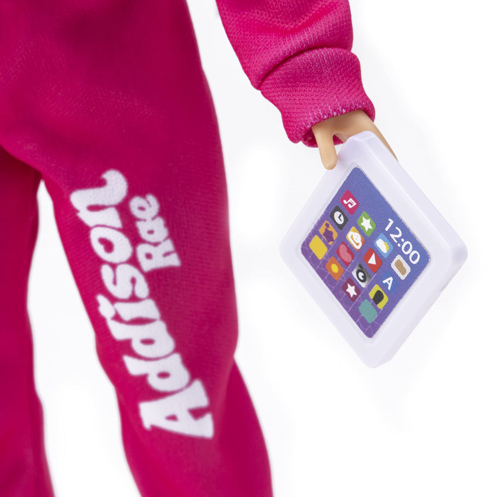 Addison Rae Fashion Doll – Comfy-Themed 11-Inch Doll with Headphones, Tablet & Sneakers