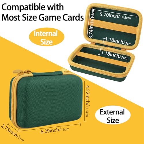 Aenllosi Hard Case for UNO Cards – Holds Up to 300 Cards, Deep Green (Case Only)