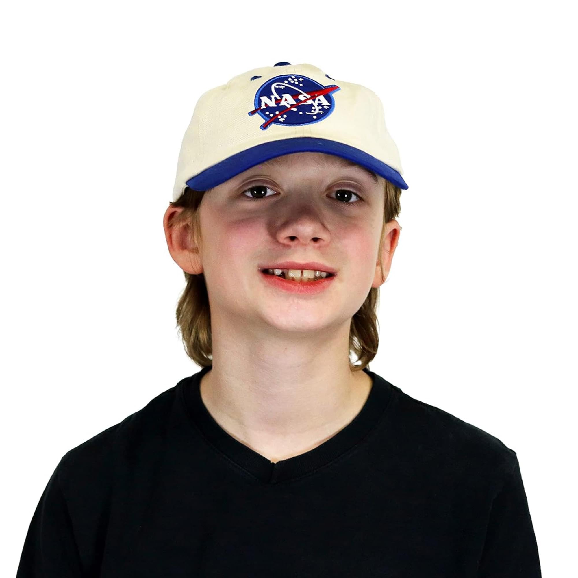Aeromax Jr. NASA Astronaut Adjustable Cap for Youth Dress-Up