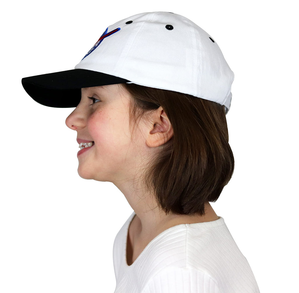 Aeromax Jr. NASA Astronaut Adjustable Youth Cap for Kids Ages 3+
