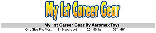 Aeromax My 1st Career Gear Doctor Top (Pink) – Dress-Up Role Play for Kids Ages 3-6